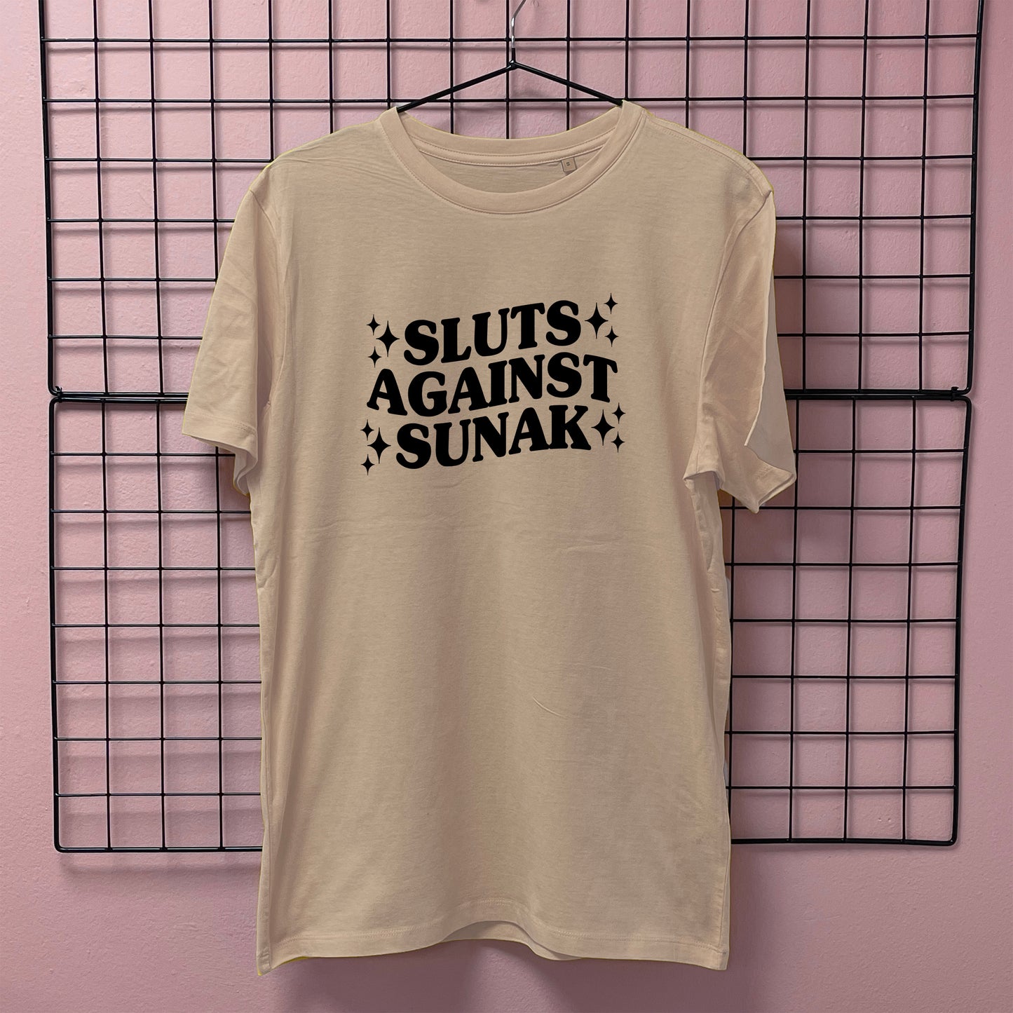 SLUTS AGAINST SUNAK T-SHIRT