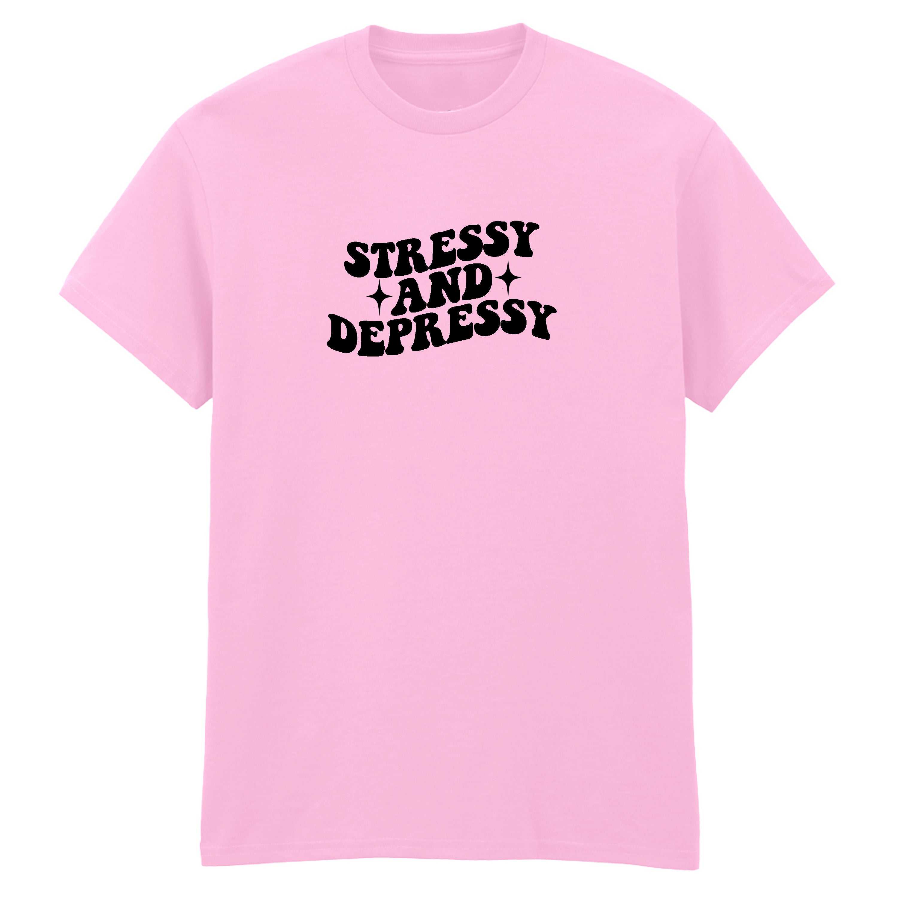STRESSY AND DEPRESSY T-SHIRT