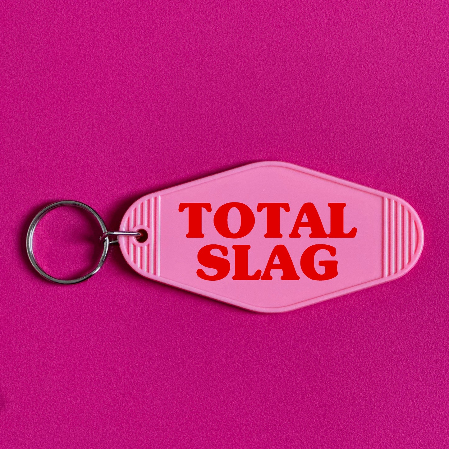 TOTAL SLAG KEYRING