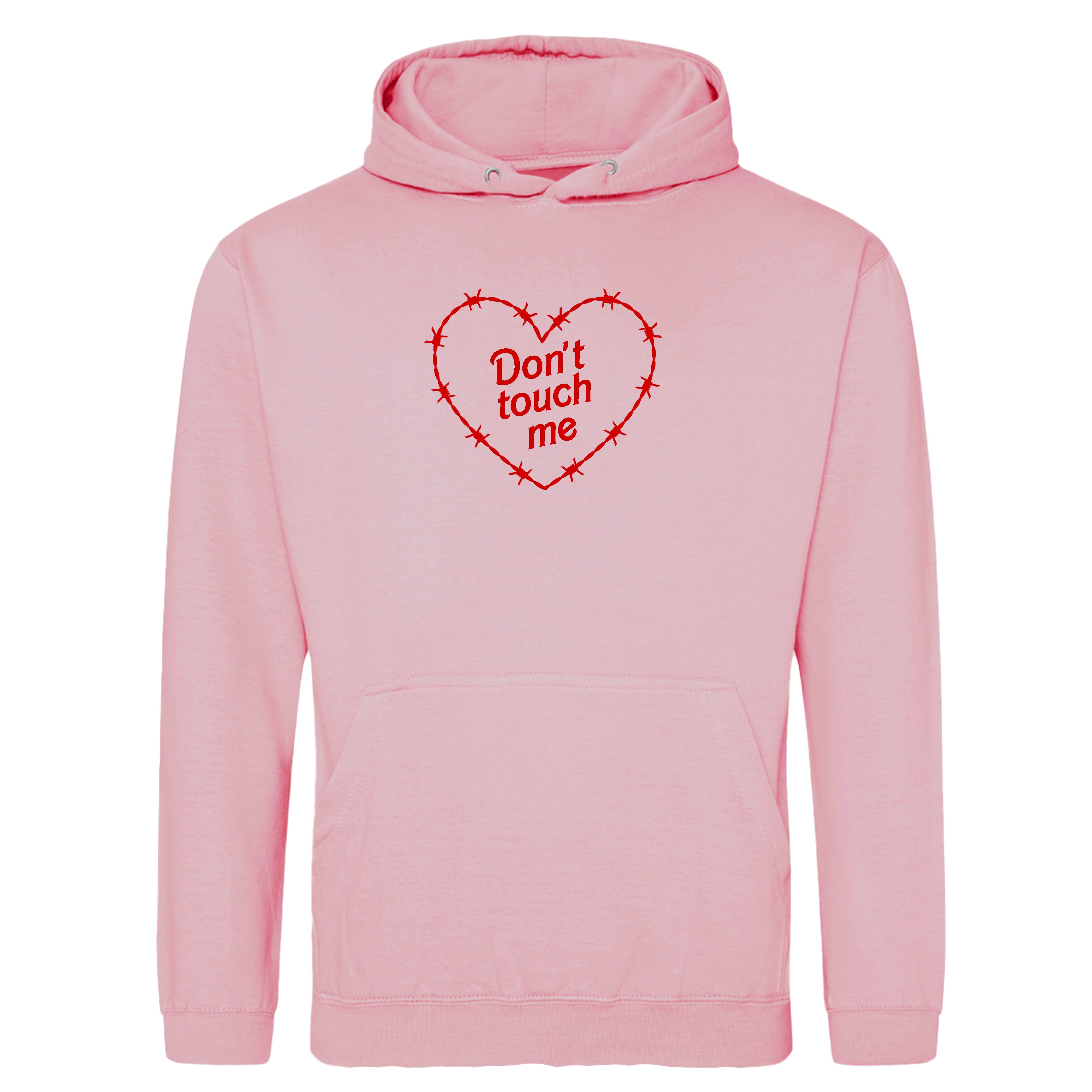 DON'T TOUCH ME BARBED HEART HOODIE