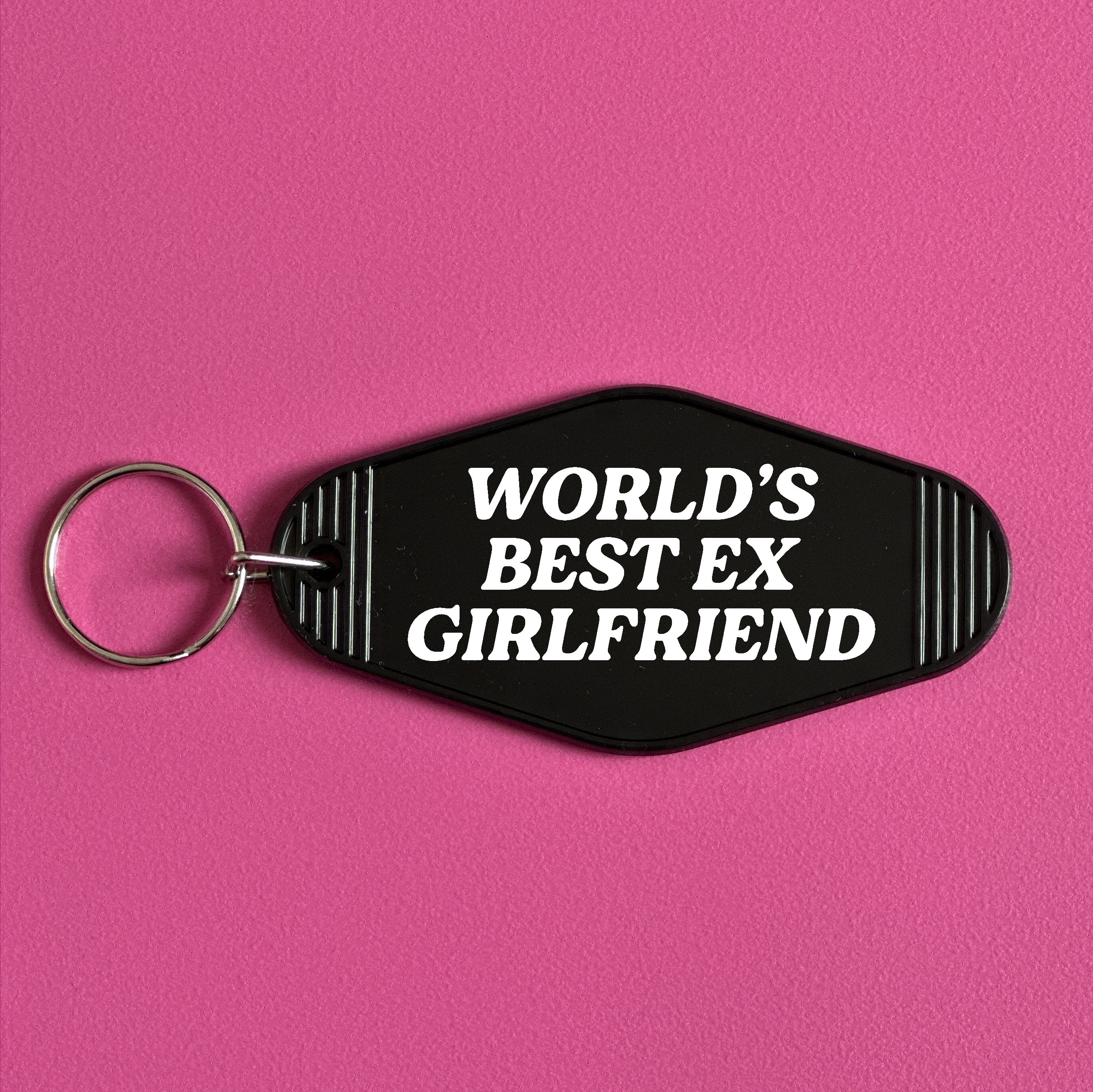 WORLDS BEST EX KEYRING