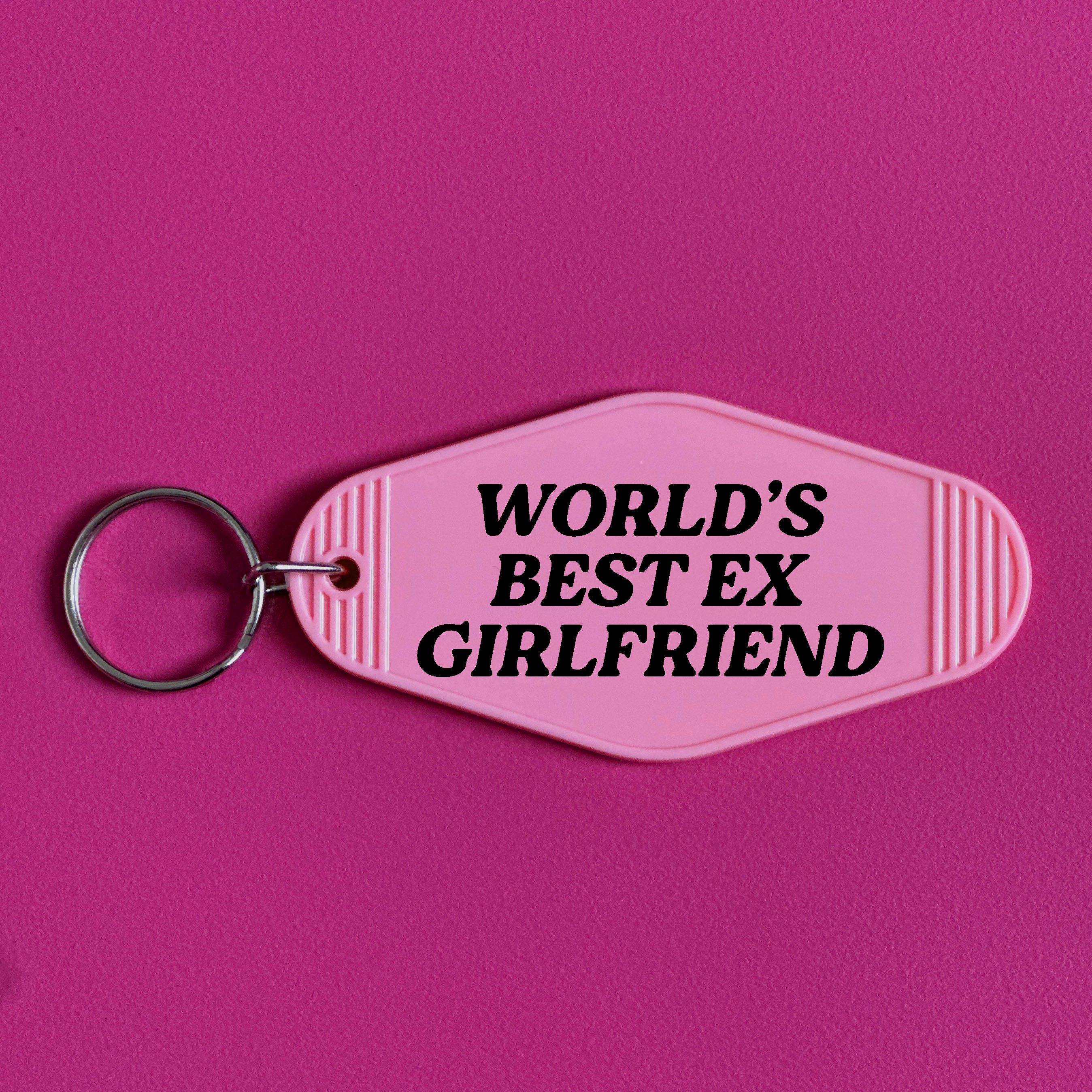 WORLDS BEST EX KEYRING