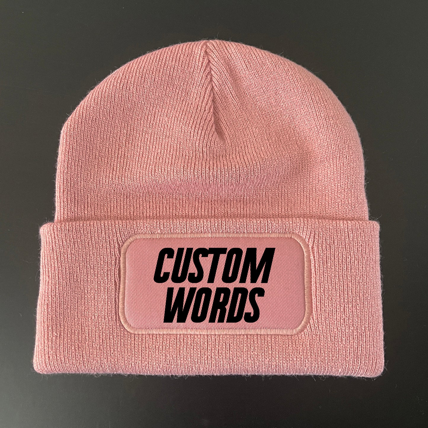 CUSTOM BEANIE HAT