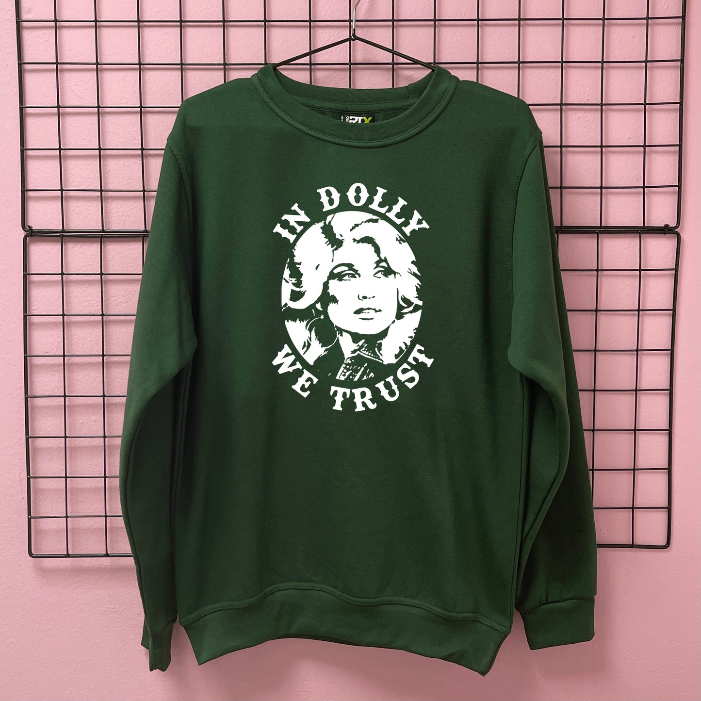 IN DOLLY WE TRUST SWEATSHIRT