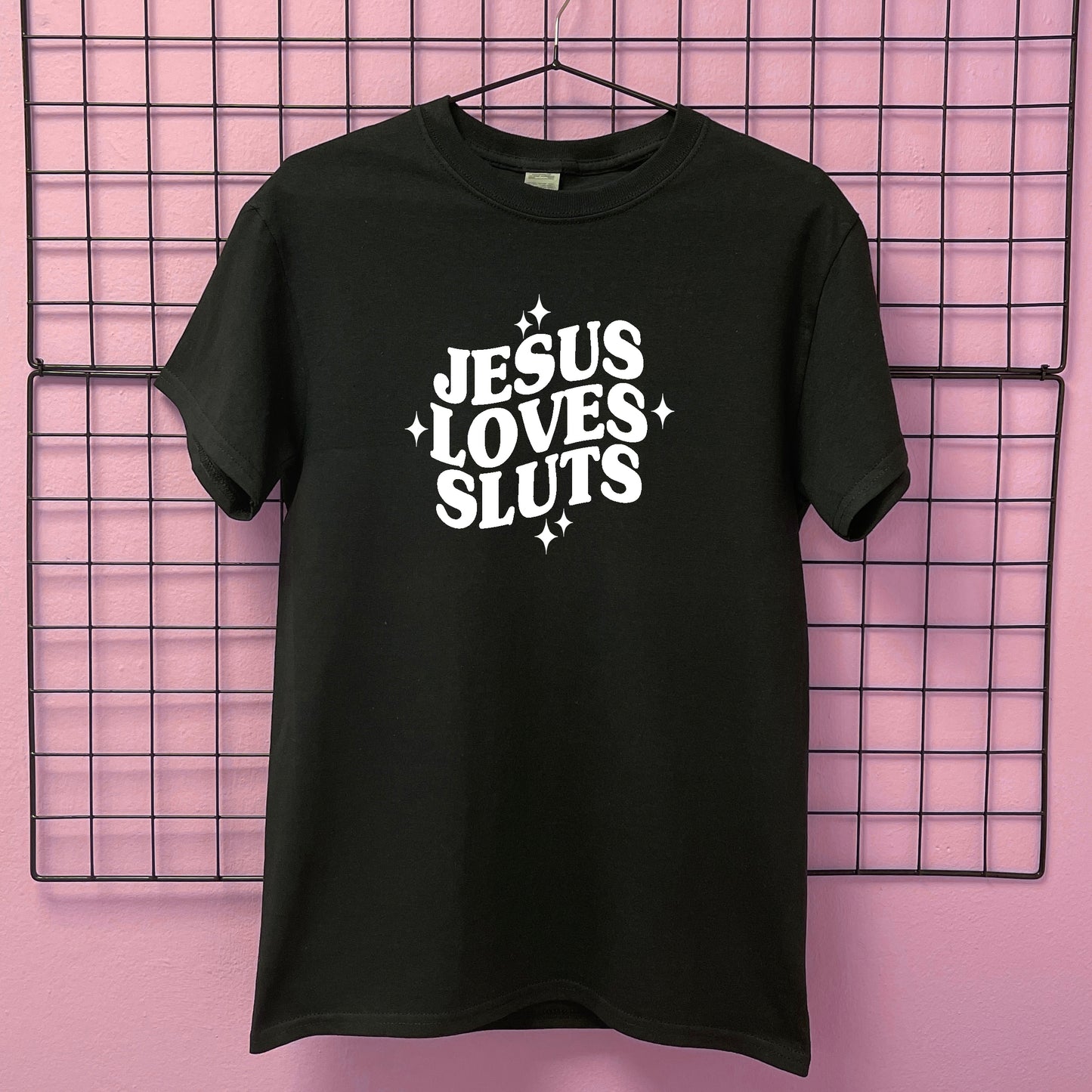 JESUS LOVES SLUTS T-SHIRT