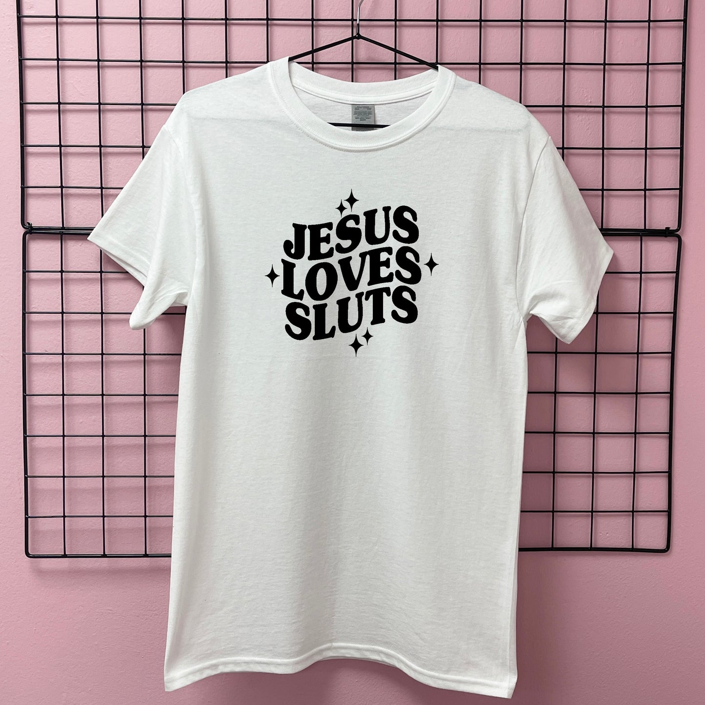 JESUS LOVES SLUTS T-SHIRT