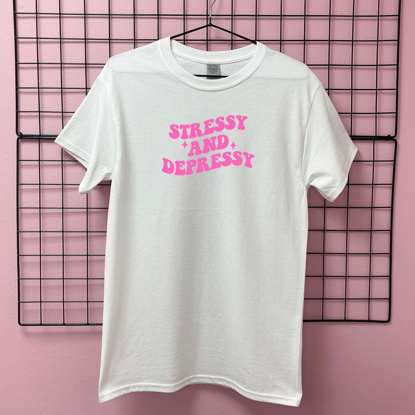 STRESSY AND DEPRESSY T-SHIRT
