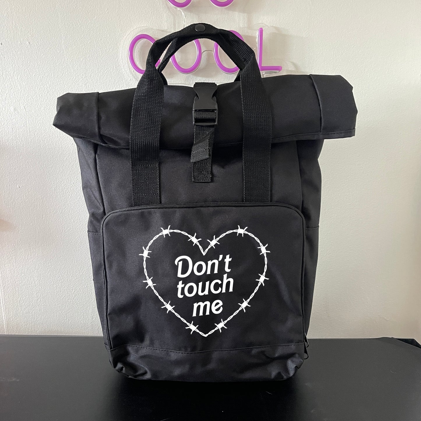 DON'T TOUCH ME BACKPACK