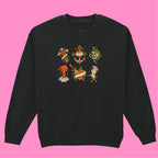 SIX TRADITIONAL TATTOO SWEATSHIRT