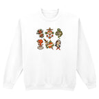 SIX TRADITIONAL TATTOO SWEATSHIRT