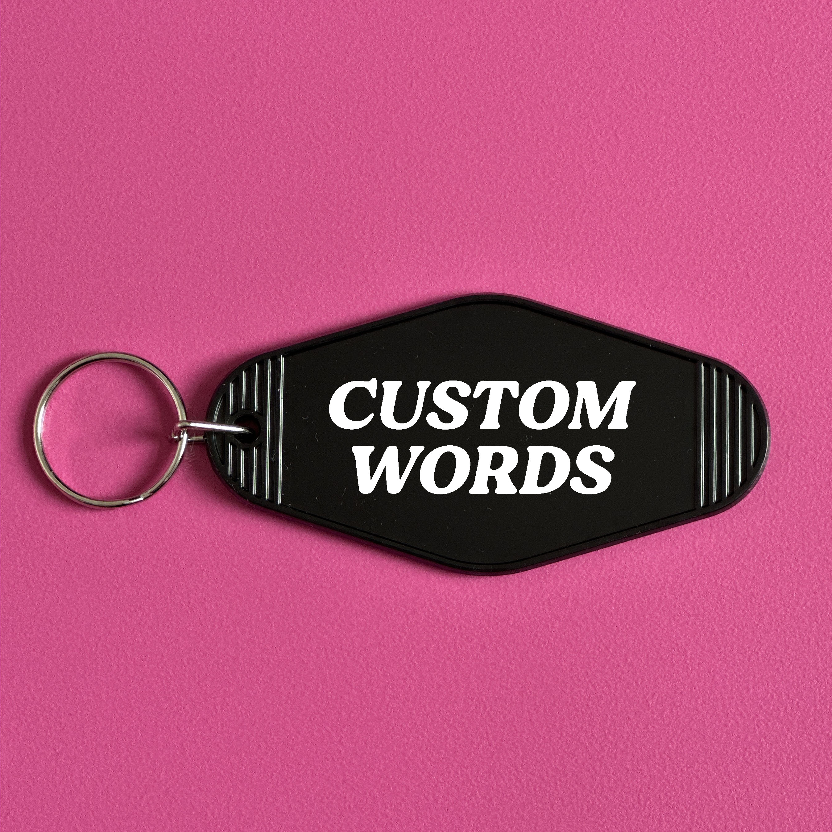 CUSTOM KEYRING