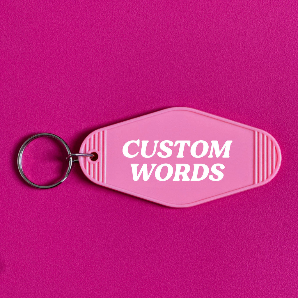 CUSTOM KEYRING