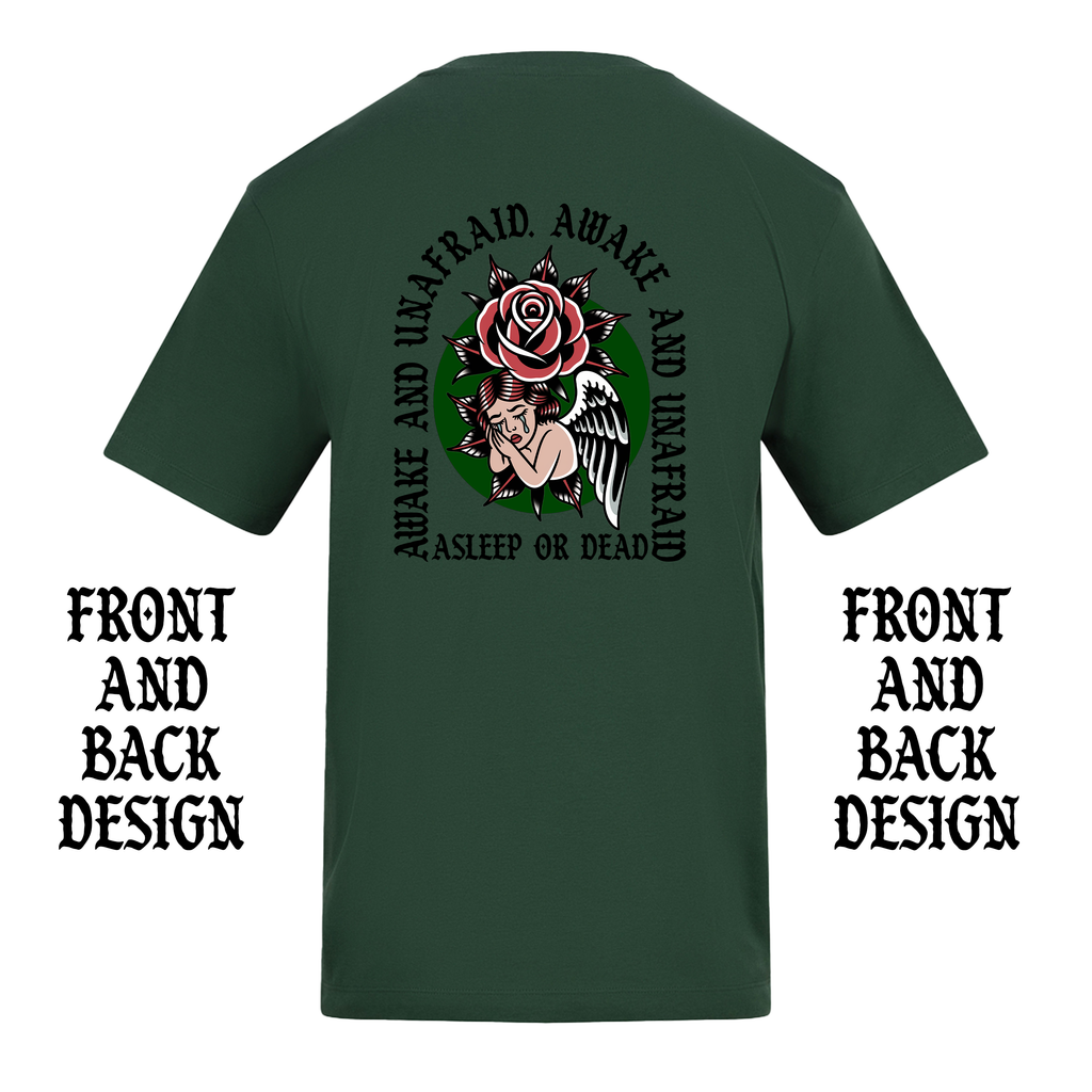 FAMOUS LAST WORDS FRONT AND BACK T-SHIRT