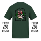 FAMOUS LAST WORDS FRONT AND BACK T-SHIRT