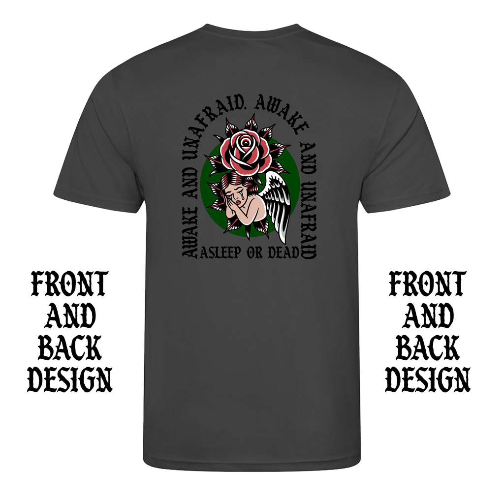 FAMOUS LAST WORDS FRONT AND BACK T-SHIRT