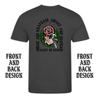 FAMOUS LAST WORDS FRONT AND BACK T-SHIRT