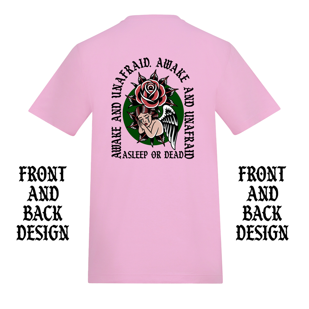 FAMOUS LAST WORDS FRONT AND BACK T-SHIRT