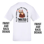 FIRESTARTER FRONT AND BACK T-SHIRT