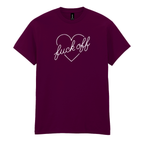FUCK OFF HEART T-SHIRT
