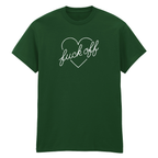 FUCK OFF HEART T-SHIRT