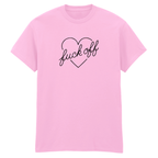 FUCK OFF HEART T-SHIRT