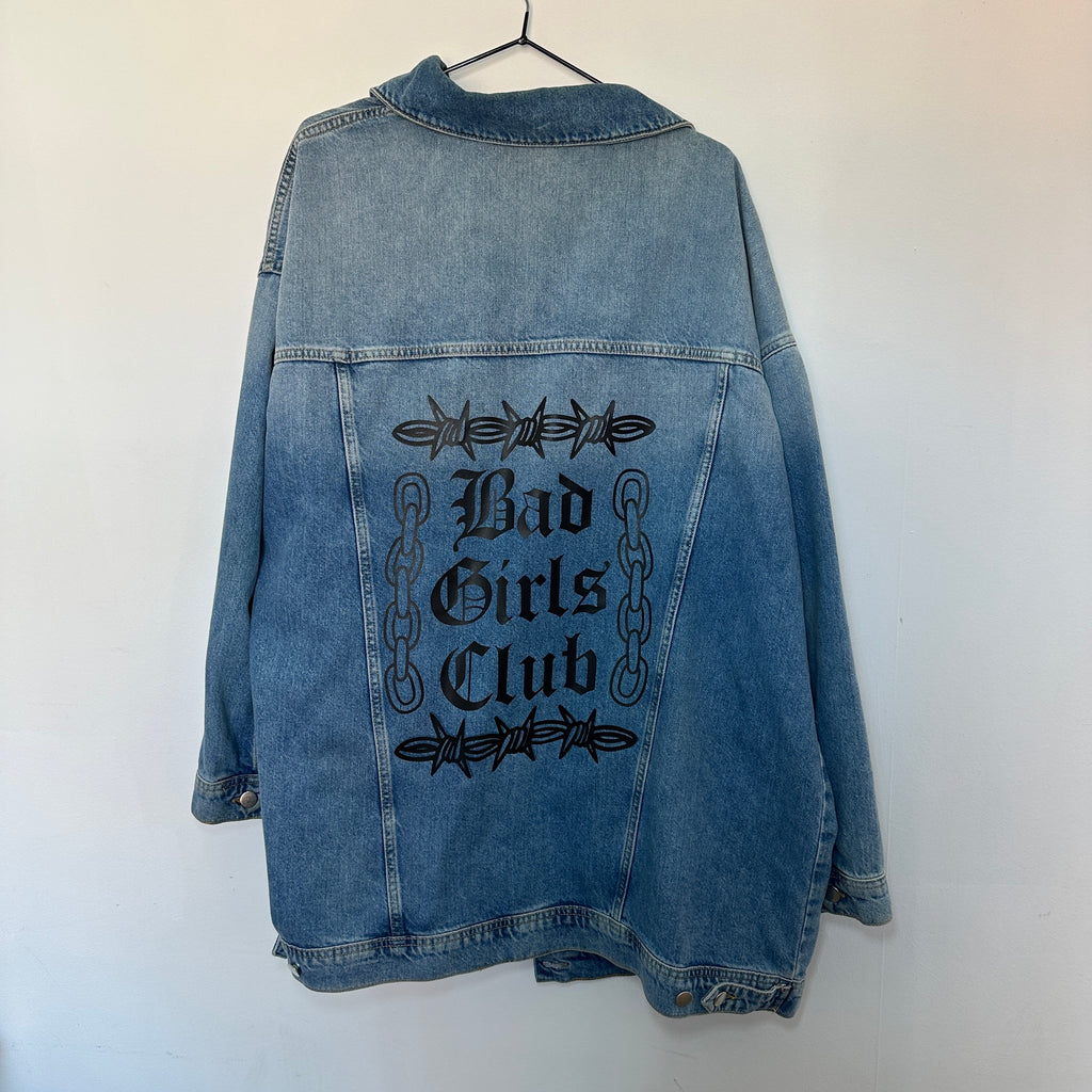 BAD GIRLS CLUB DENIM JACKET SIZE 20
