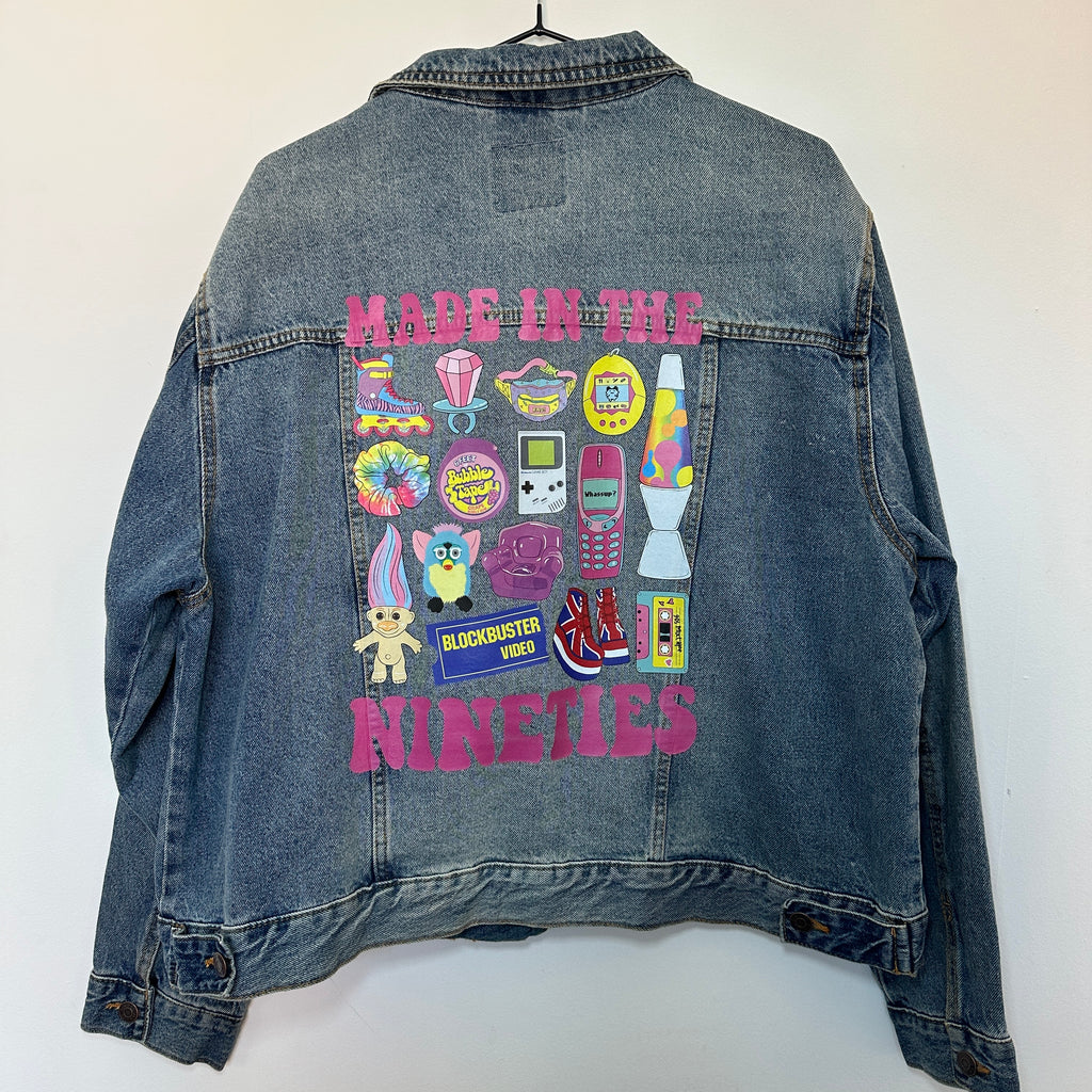 MADE IN THE 90'S DENIM JACKET SIZE 20