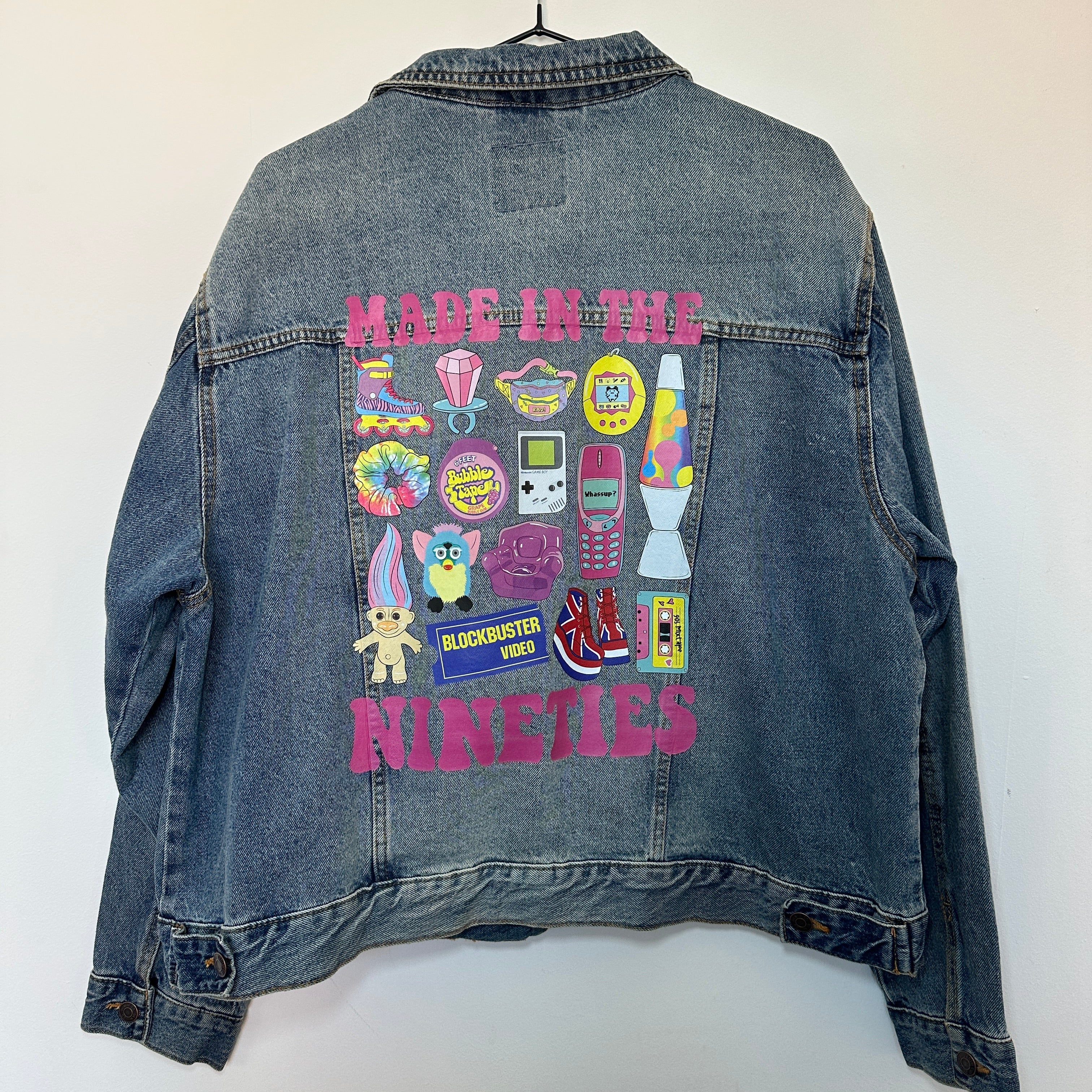 MADE IN THE 90'S DENIM JACKET SIZE 20