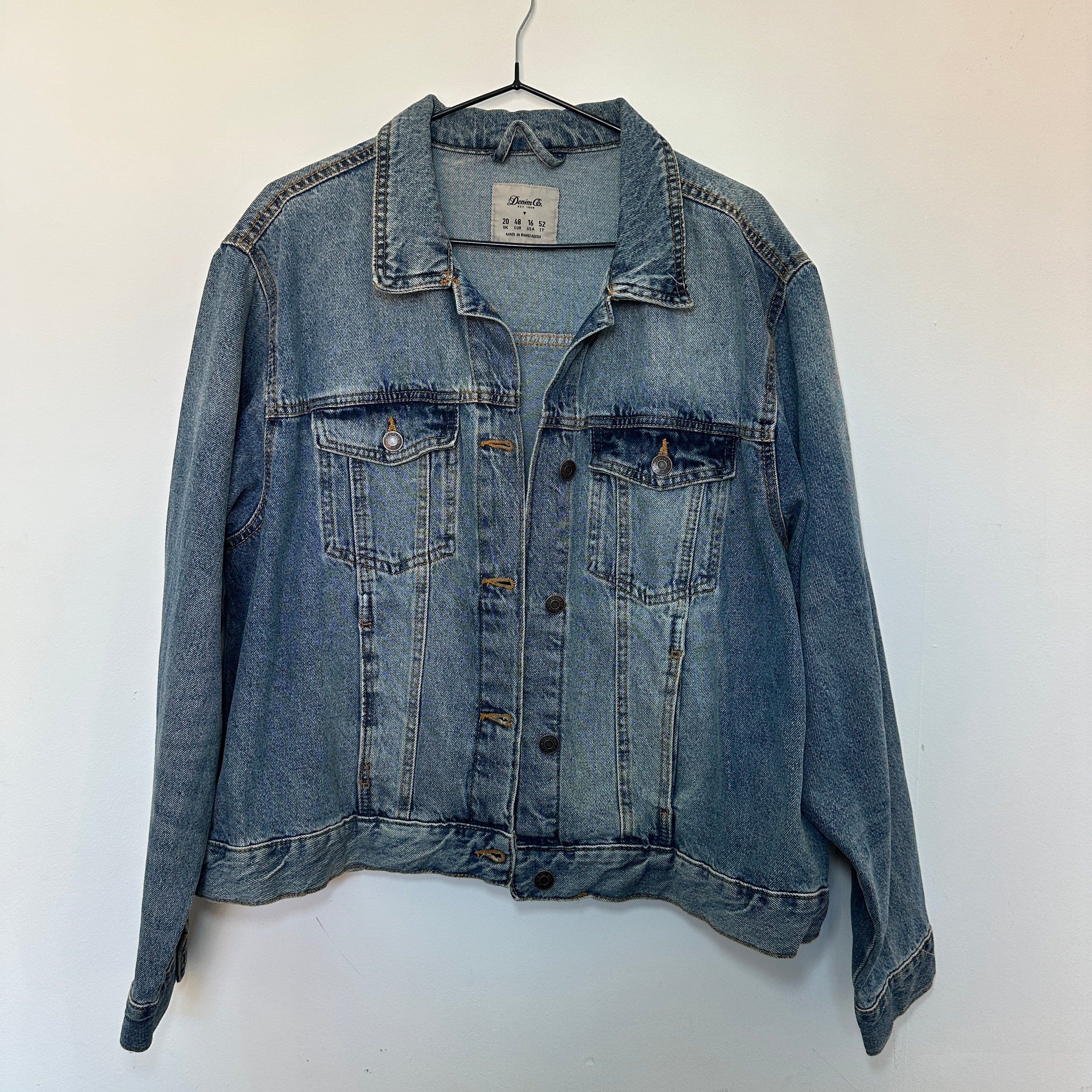 MADE IN THE 90'S DENIM JACKET SIZE 20