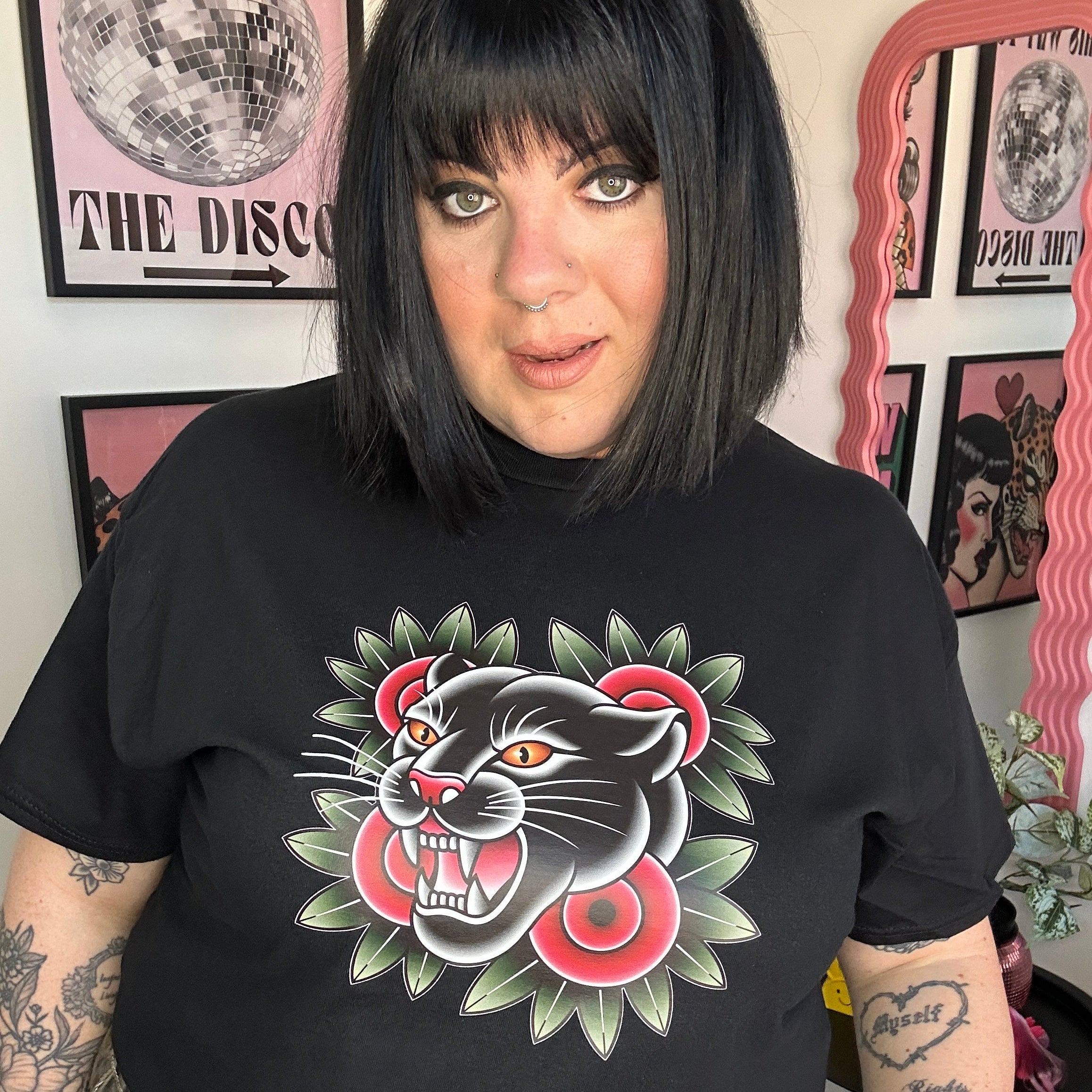 PANTHER TATTOO T-SHIRT