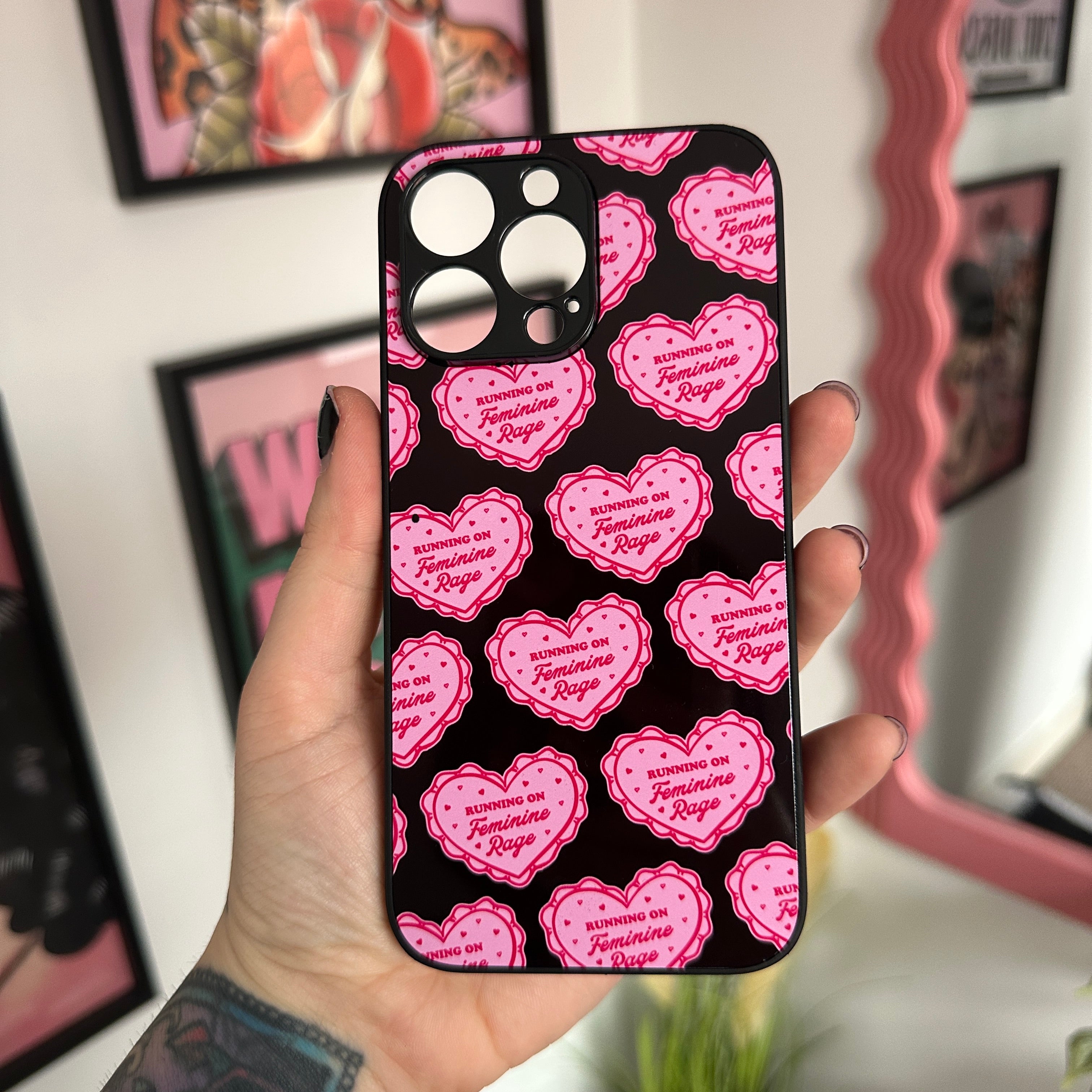 FEMININE RAGE PHONE CASE