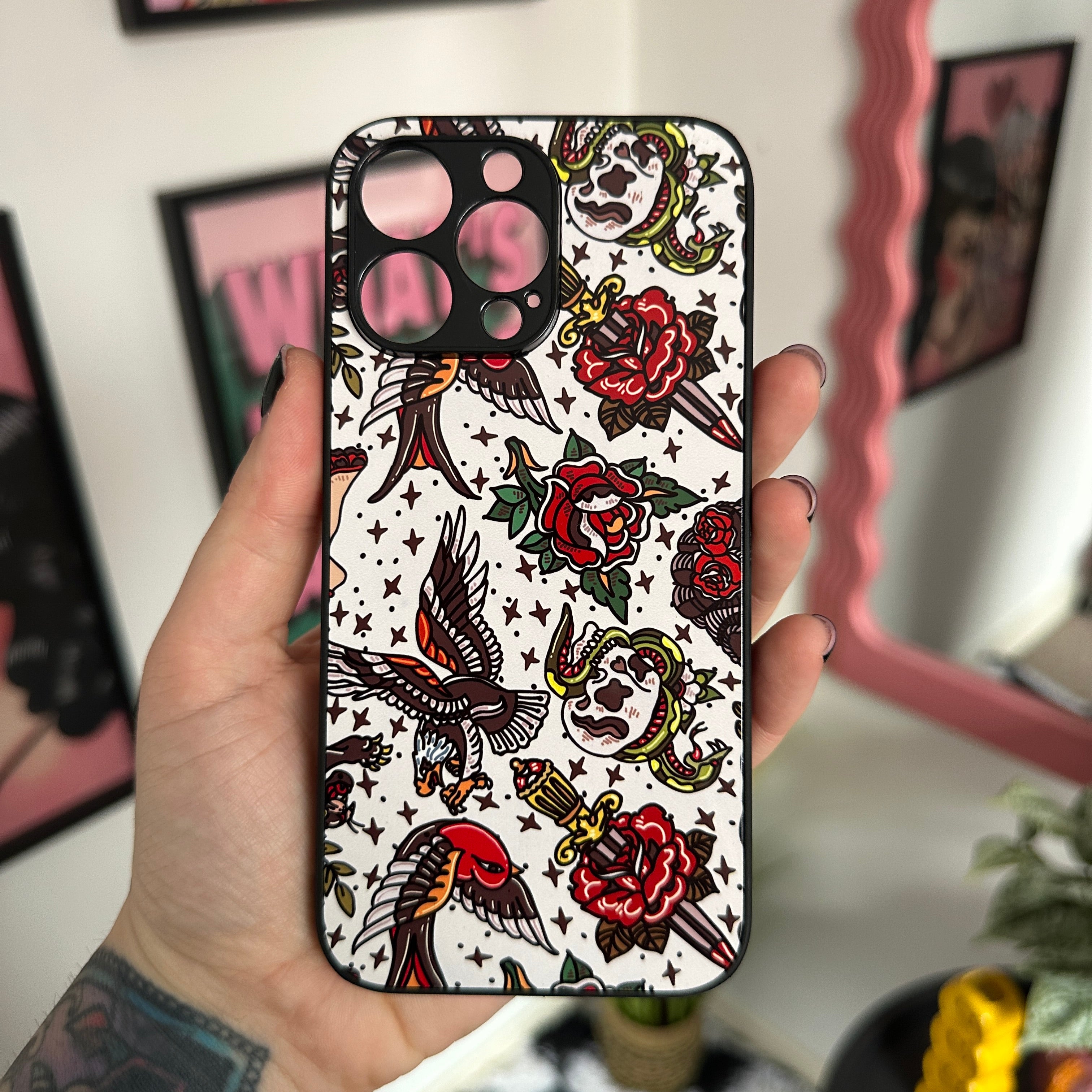 TRADITIONAL TATTOO PHONE CASE