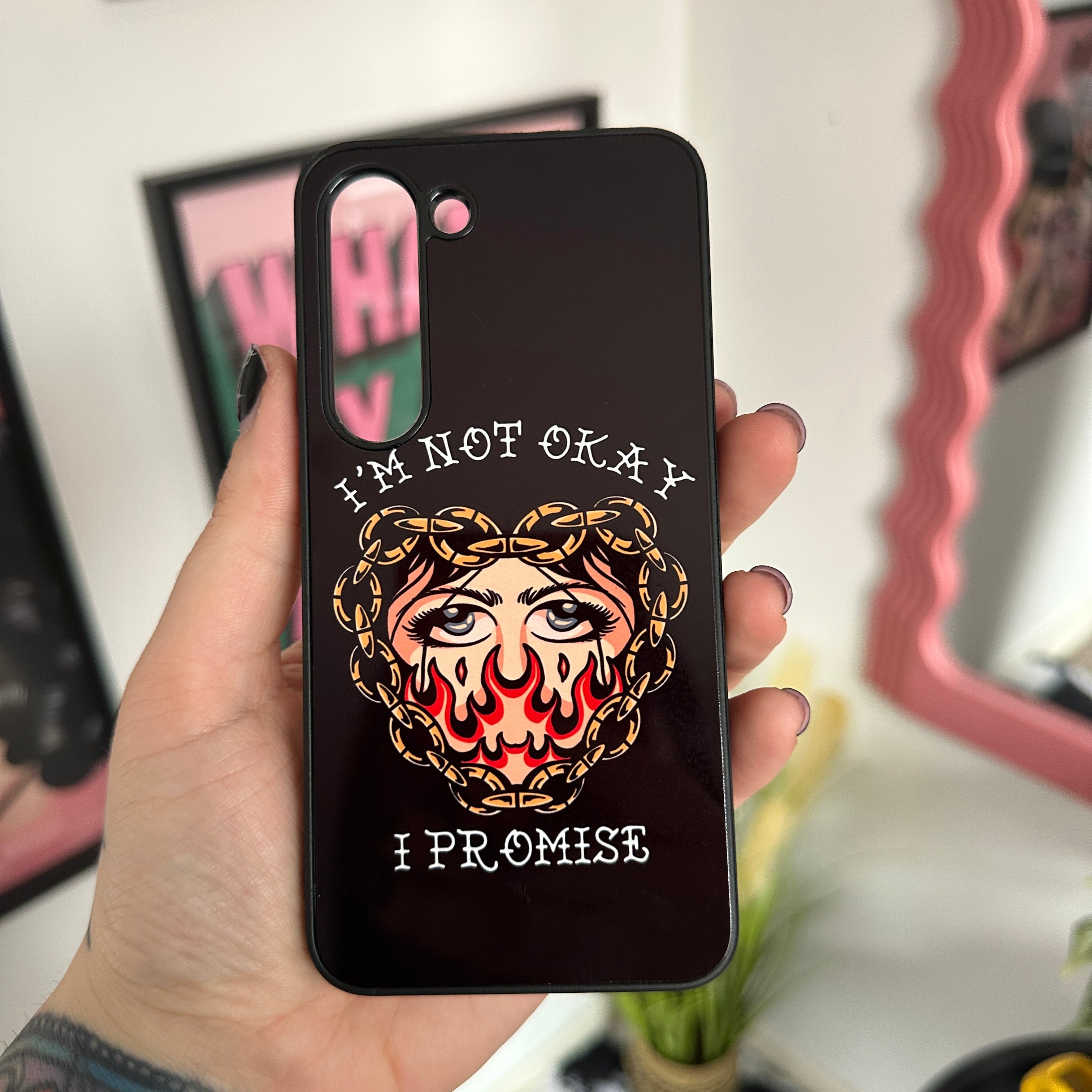 I'M NOT OKAY MY CHEMICAL ROMANCE PHONE CASE