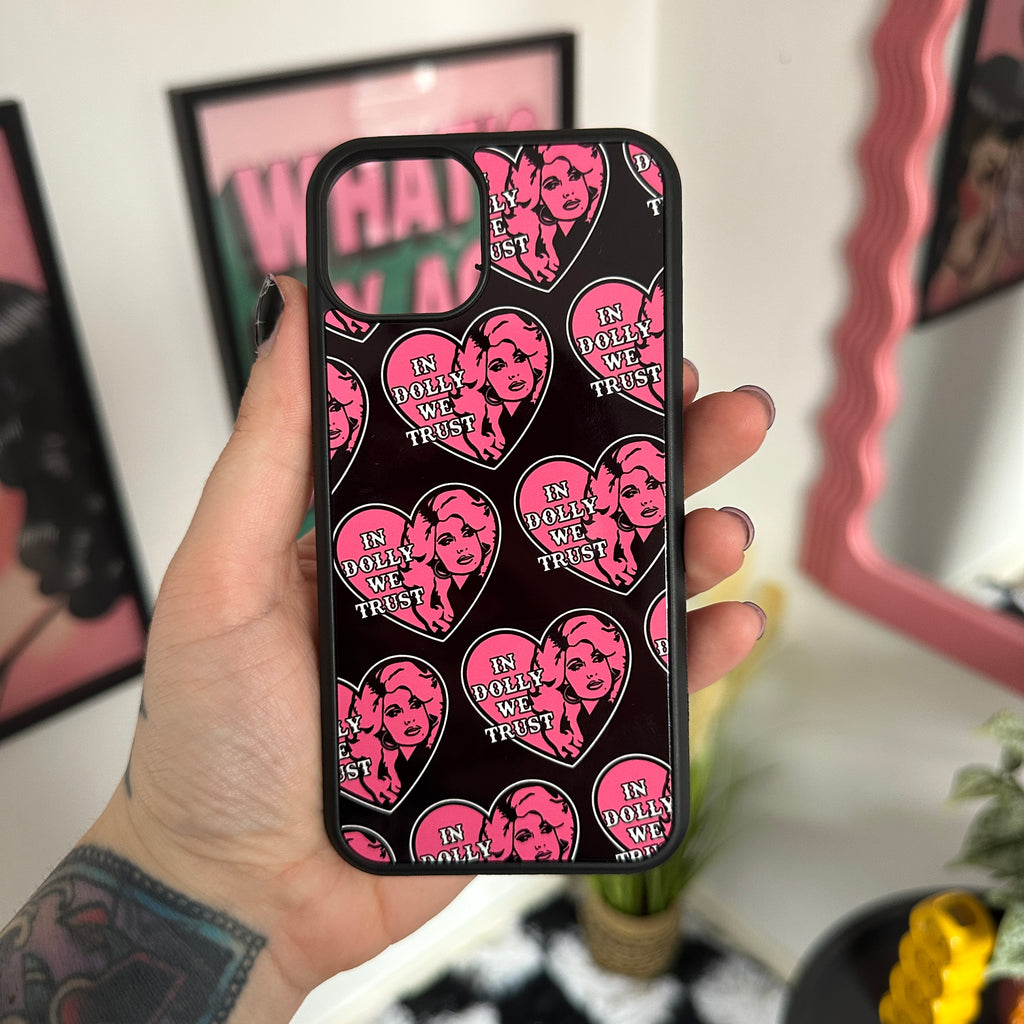 IN DOLLY WE TRUST PHONE CASE