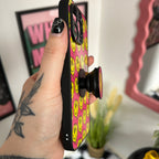 PINK HAPPY MELT PHONE CASE