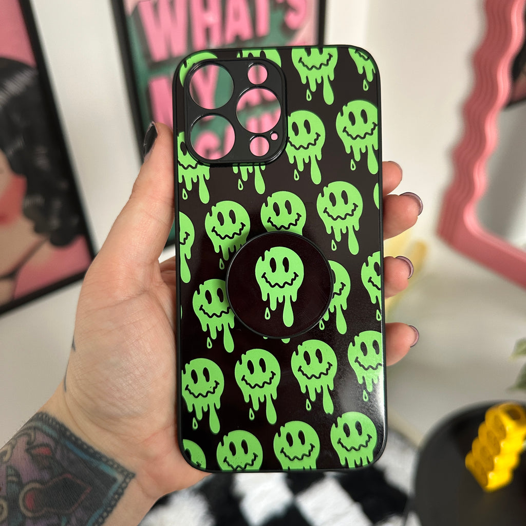 GREEN MELT PHONE CASE