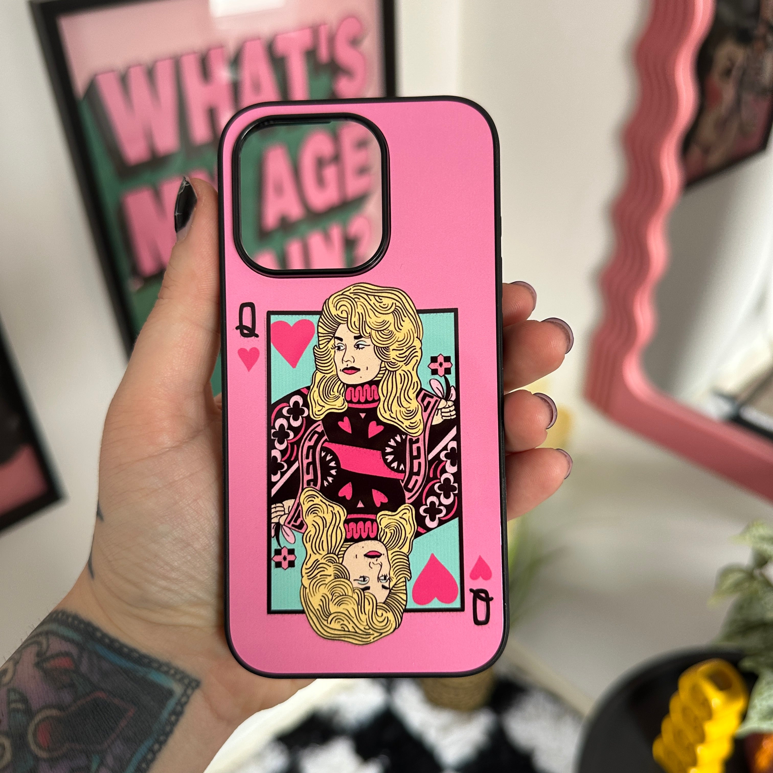 QUEEN DOLLY PHONE CASE