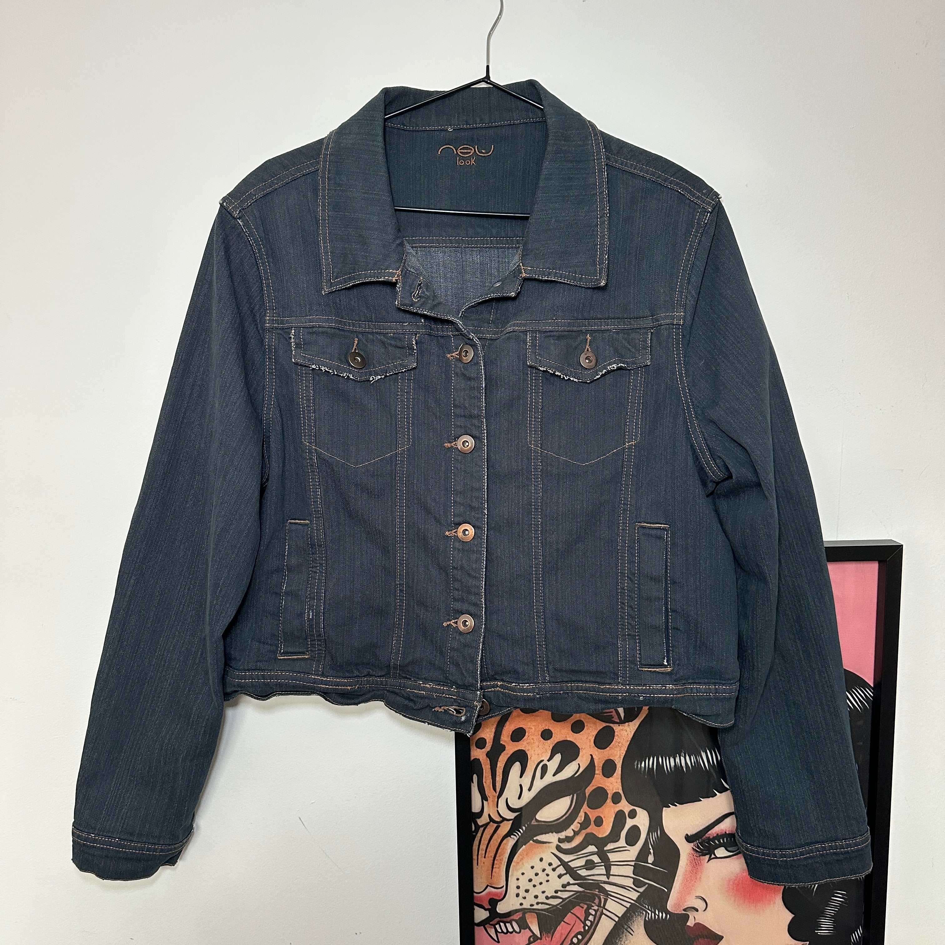 SPICE UP YOUR LIFE DENIM JACKET SIZE 18