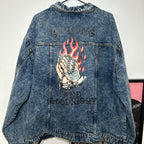 SO LONG AND GOODNIGHT DENIM JACKET SIZE 24