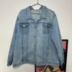 ONE HELL OF A MOTHER DENIM JACKET SIZE 22