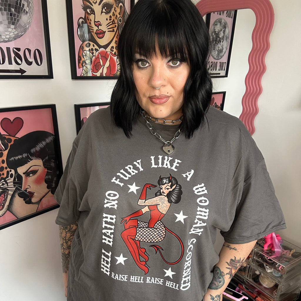 WOMAN SCORNED T-SHIRT