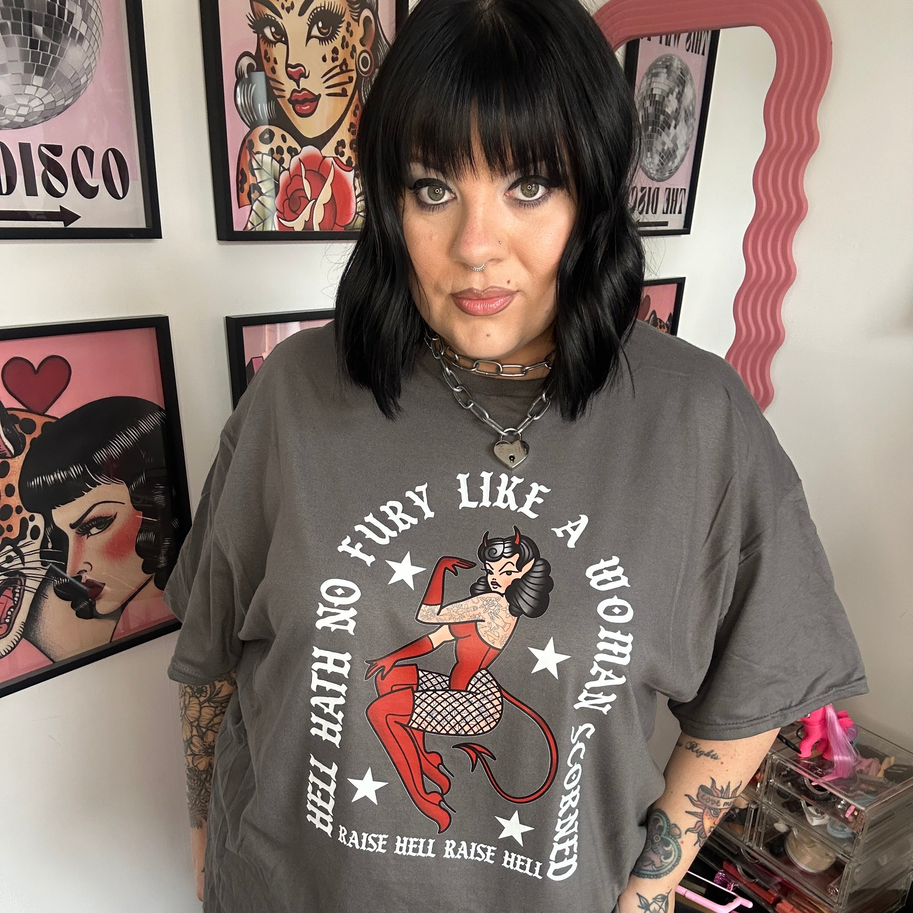 WOMAN SCORNED T-SHIRT