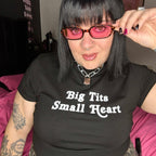 BIG TITS SMALL HEART BABY T-SHIRT