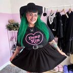 DUMP HIM HEART T-SHIRT