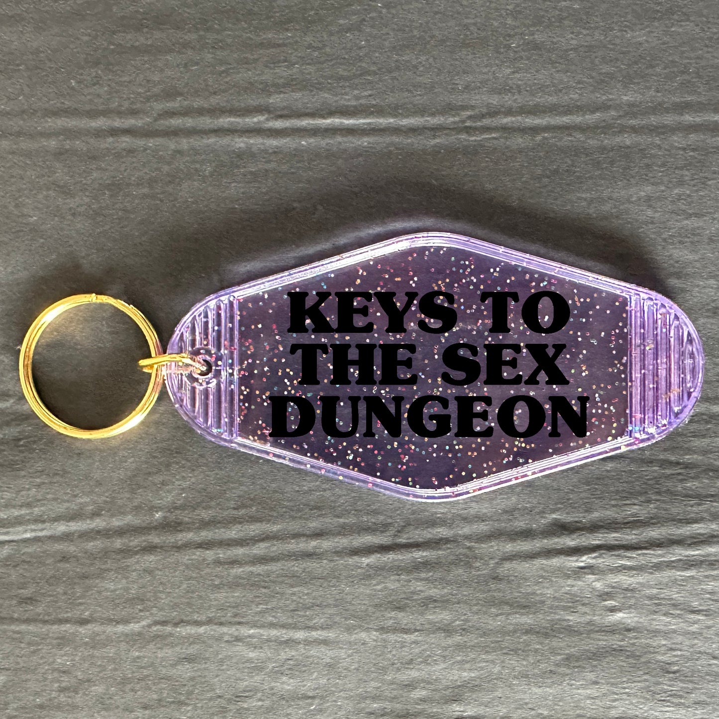 KEYS TO THE SEX DUNGEON KEYRING