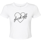 FUCK OFF HEART BABY T-SHIRT