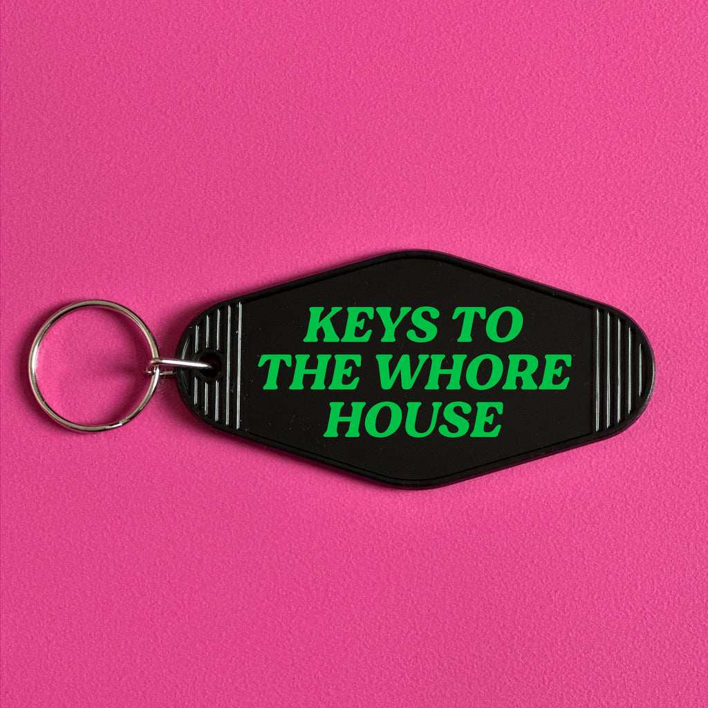 KEYS TO THE WHORE HOUSE KEYRING