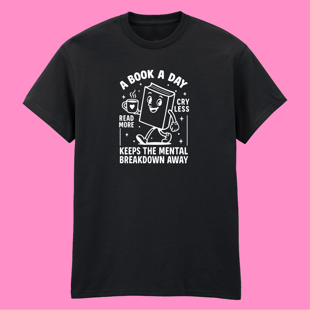 A BOOK A DAY T-SHIRT