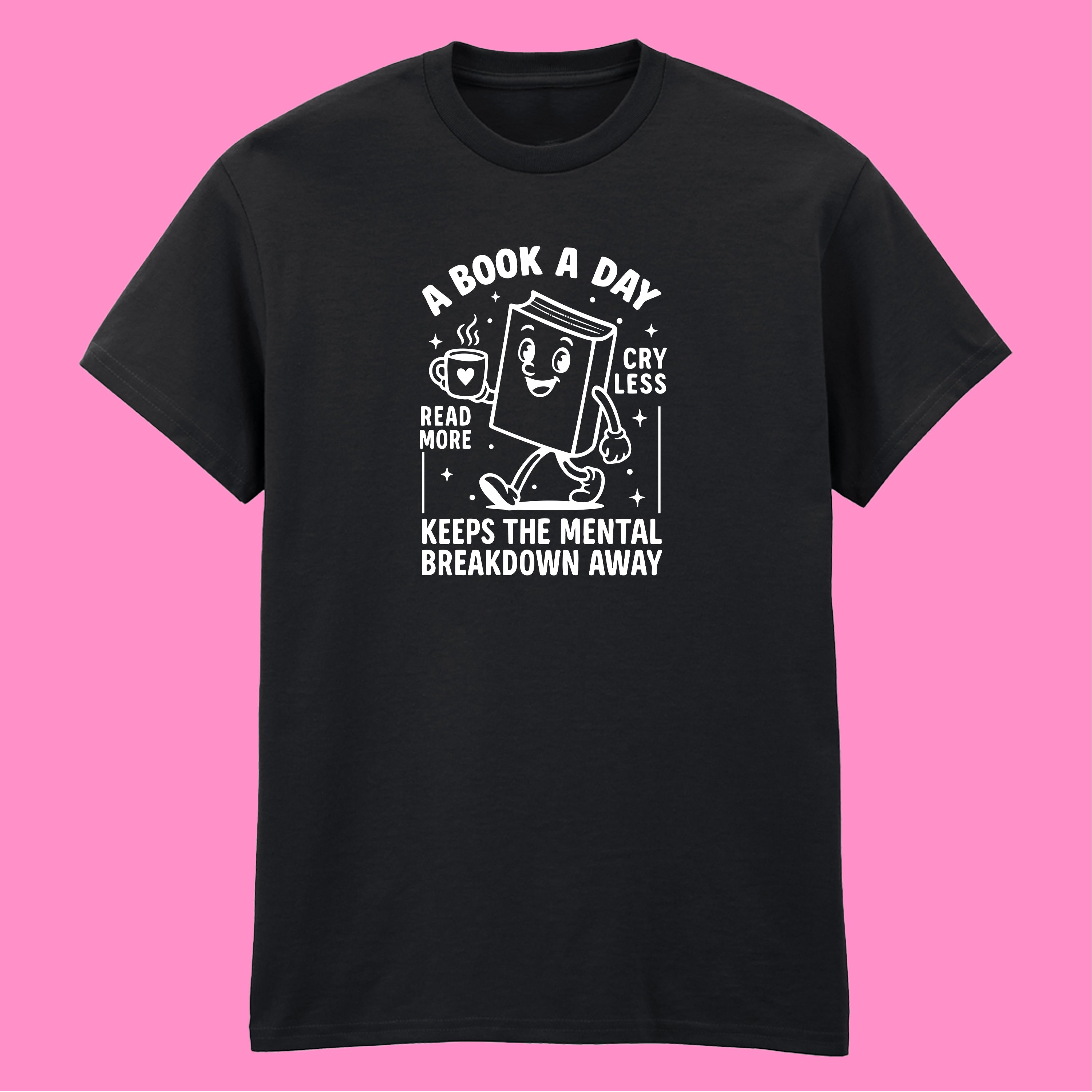 A BOOK A DAY T-SHIRT