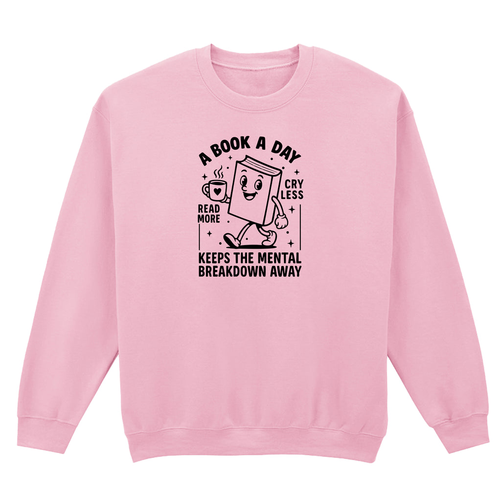 A BOOK A DAY SWEATSHIRT